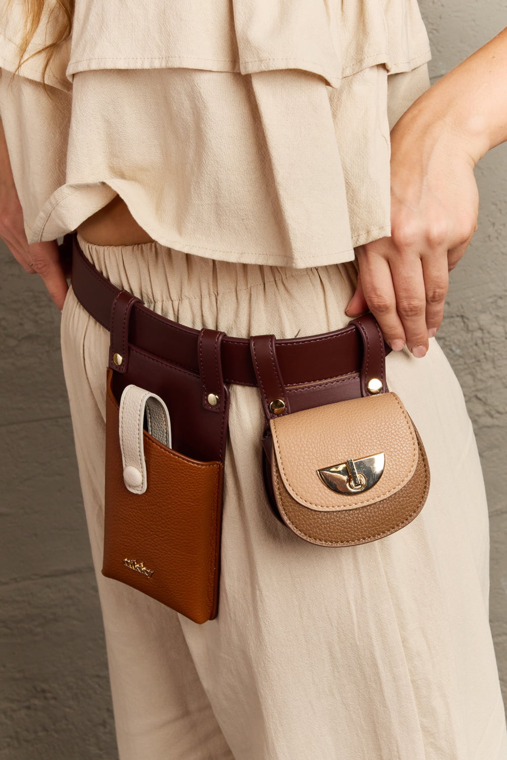 Nicole Lee USA Nikky 2-Piece Belt Bag  - Doll Fits