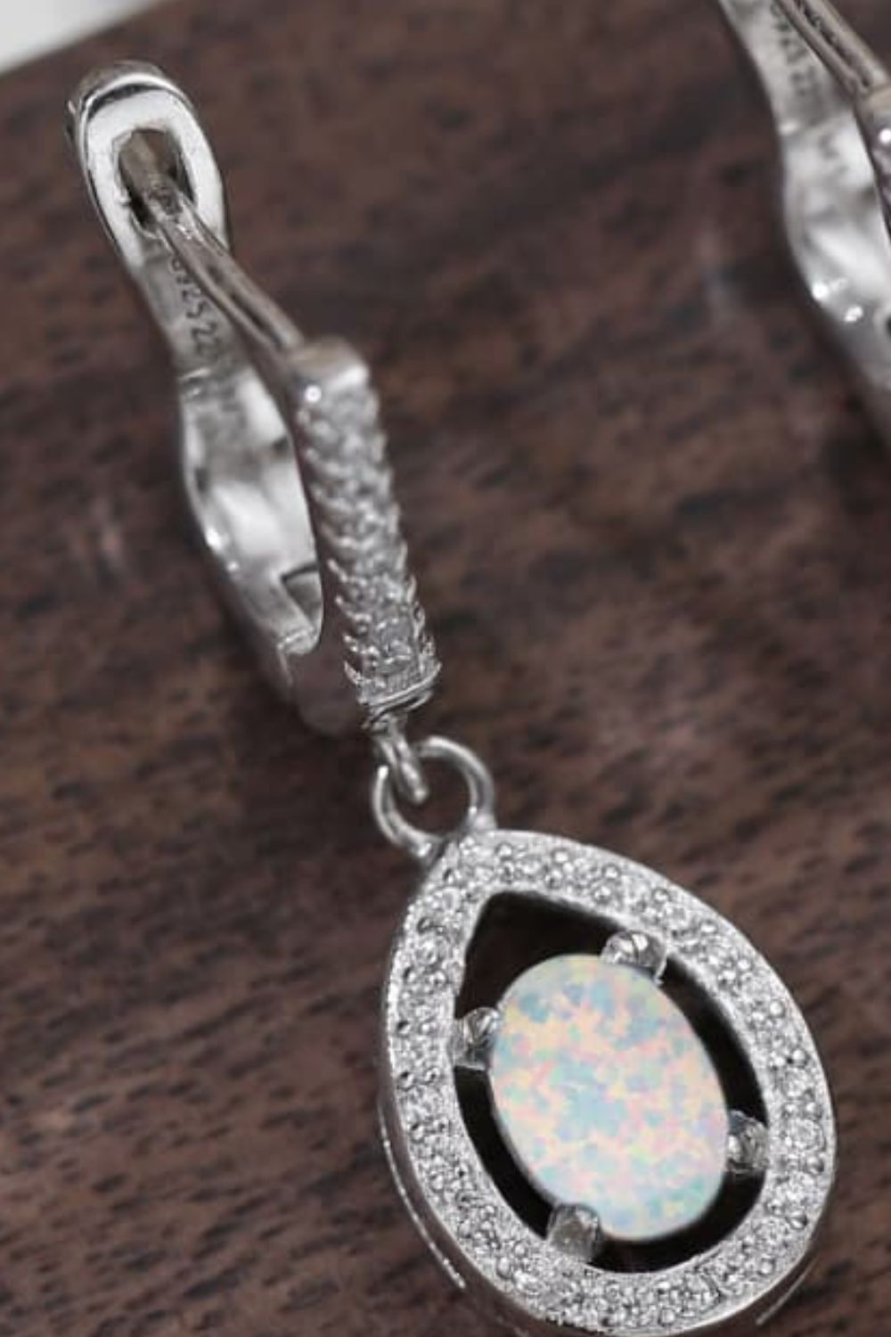 Opal Pear Shaped Drop Earrings  Earrings- Doll Fits