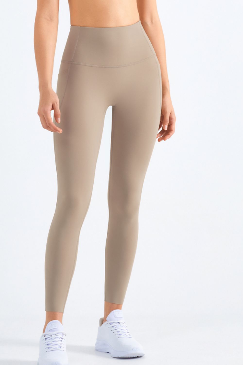Highly Stretchy Elastic Waistband Pocket Yoga Leggings  Activewear- Doll Fits