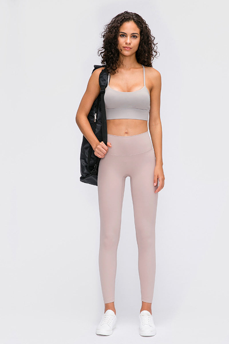 Liberty Y Back Yoga Sports Bra Tops  Active Wear- Doll Fits