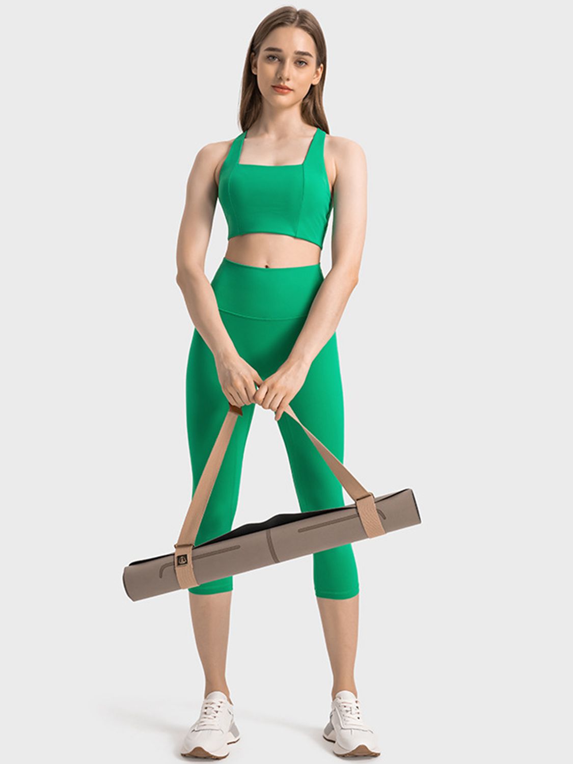 Scoop Neck Sports Bra  - Doll Fits