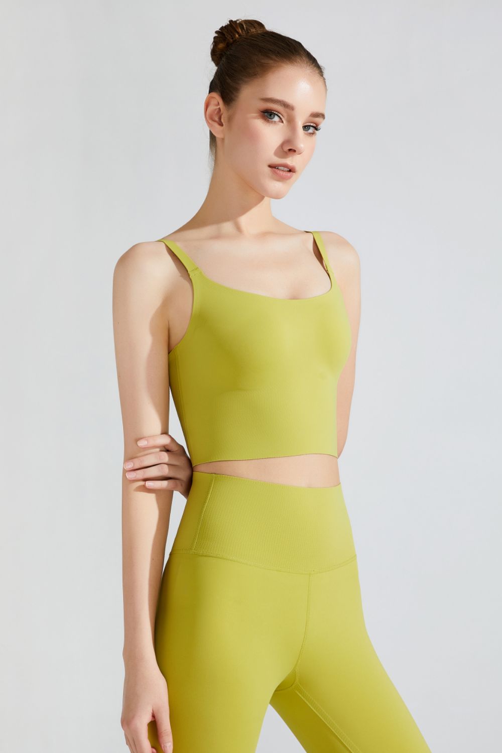 Scoop Neck Sports Bra  - Doll Fits