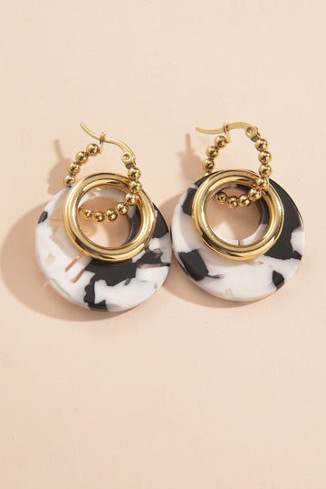 Geometric Stainless Steel Earrings  Earrings- Doll Fits
