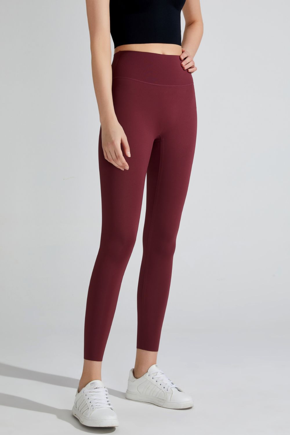 High Waist Breathable Sports Leggings  Activewear- Doll Fits