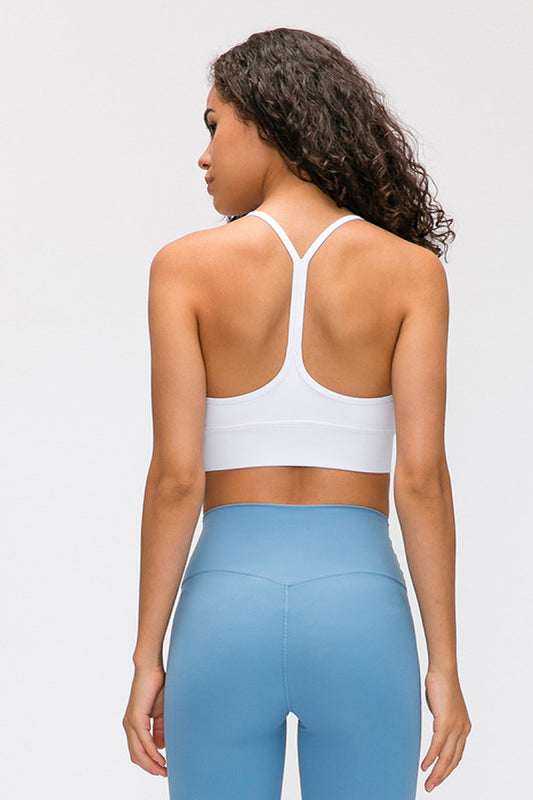 Liberty Y Back Yoga Sports Bra Tops  Active Wear- Doll Fits