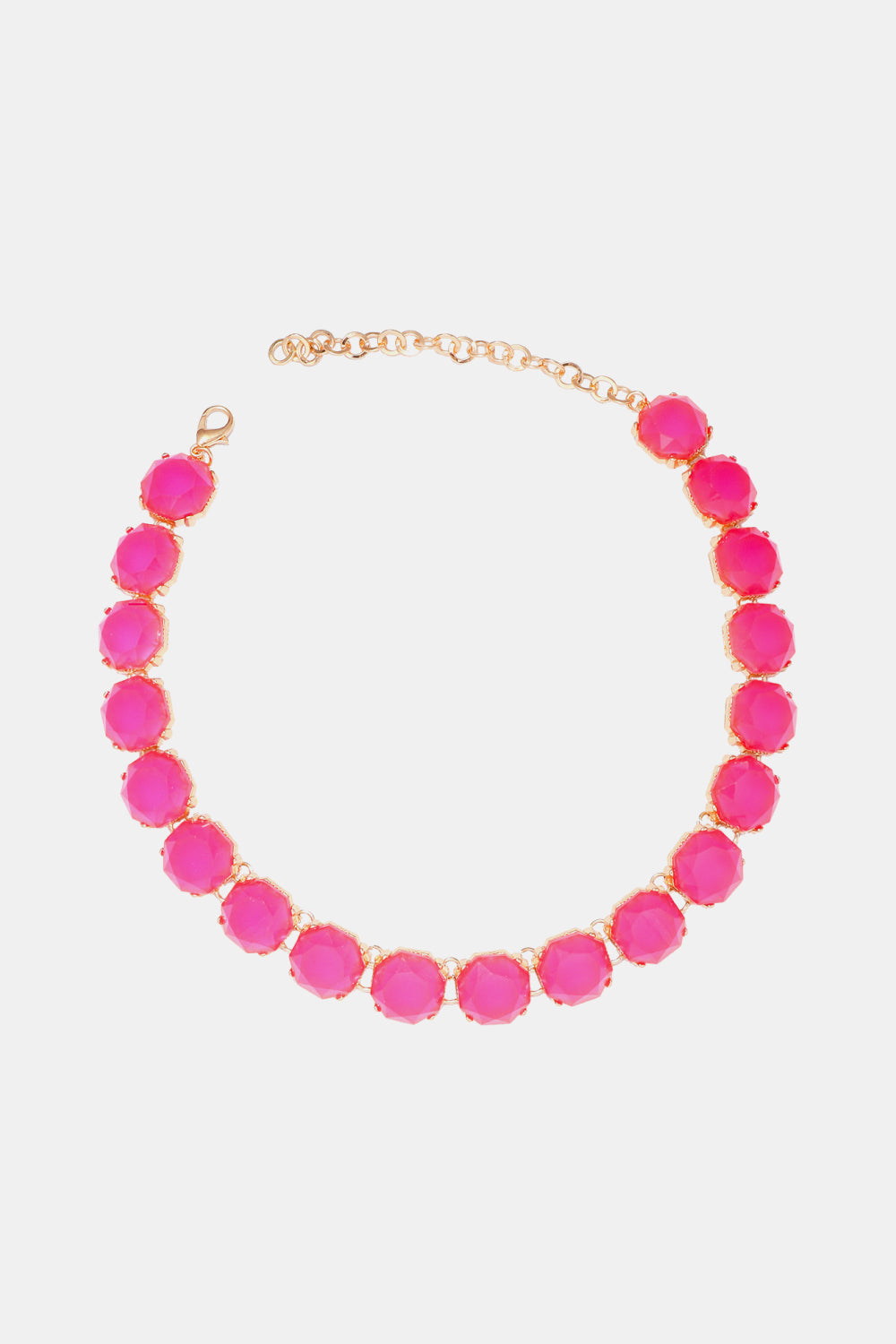 Zinc Alloy Resin Necklace  Necklaces- Doll Fits