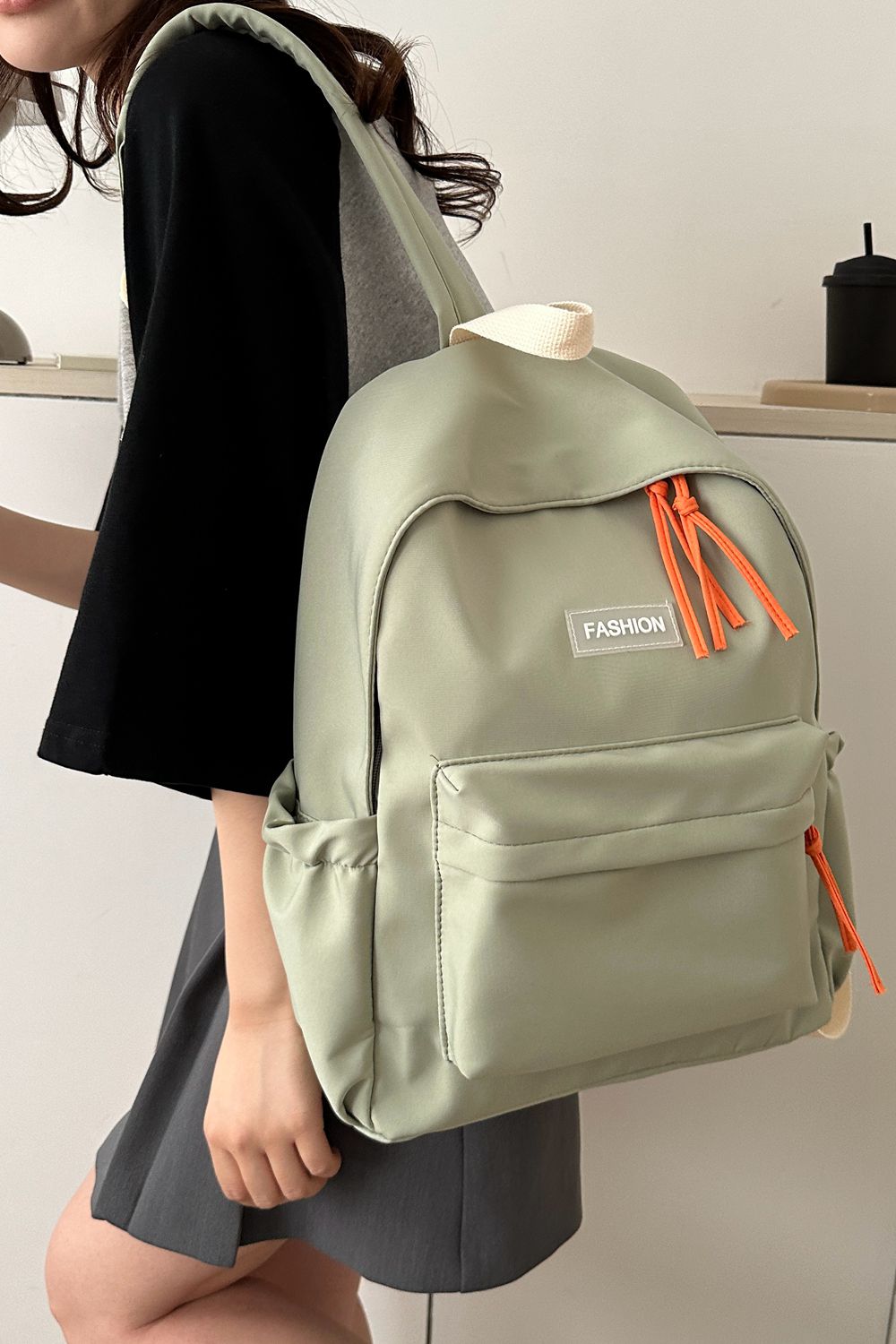 Nylon Large Backpack  - Doll Fits