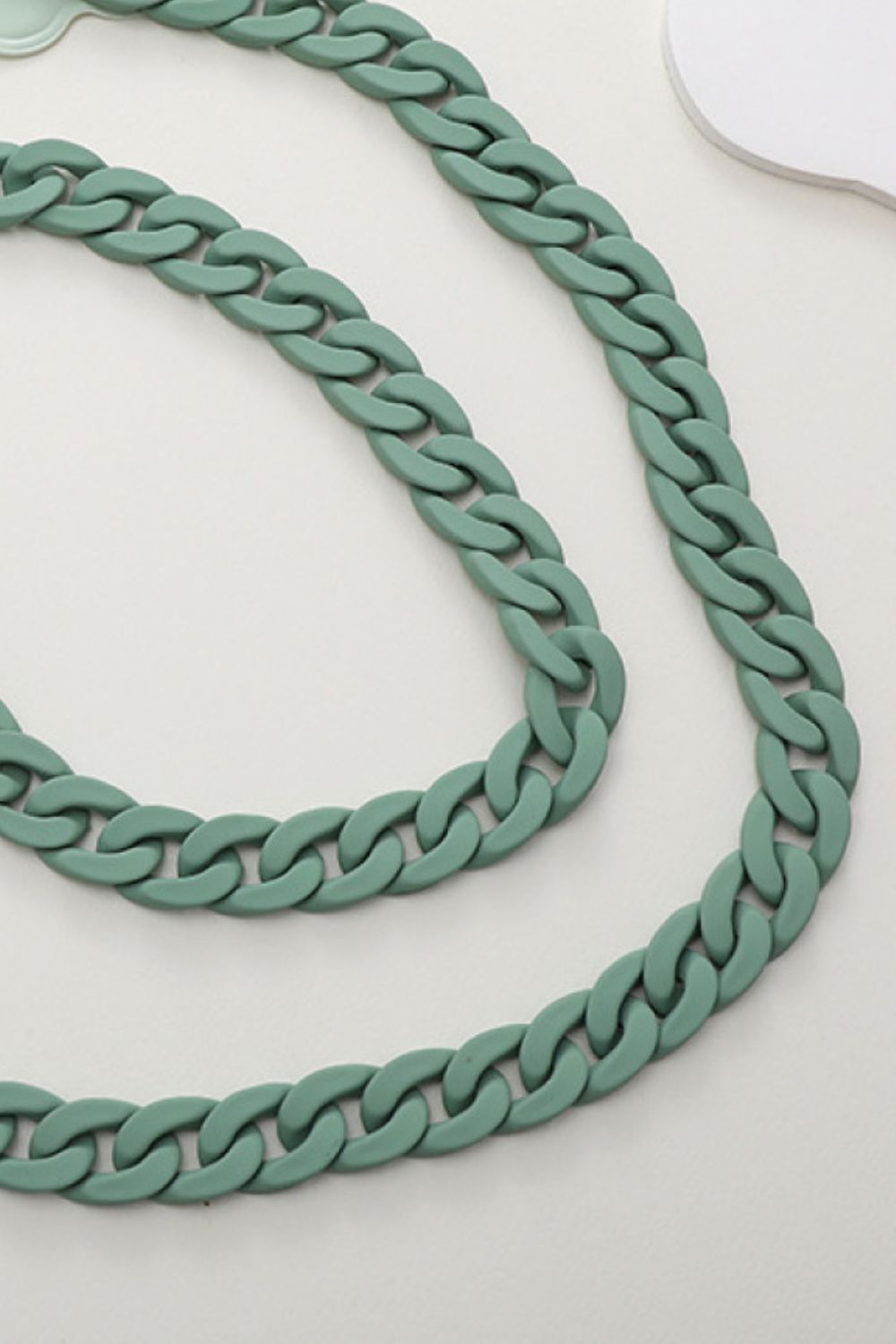 Resin Crossbody Chain  - Doll Fits