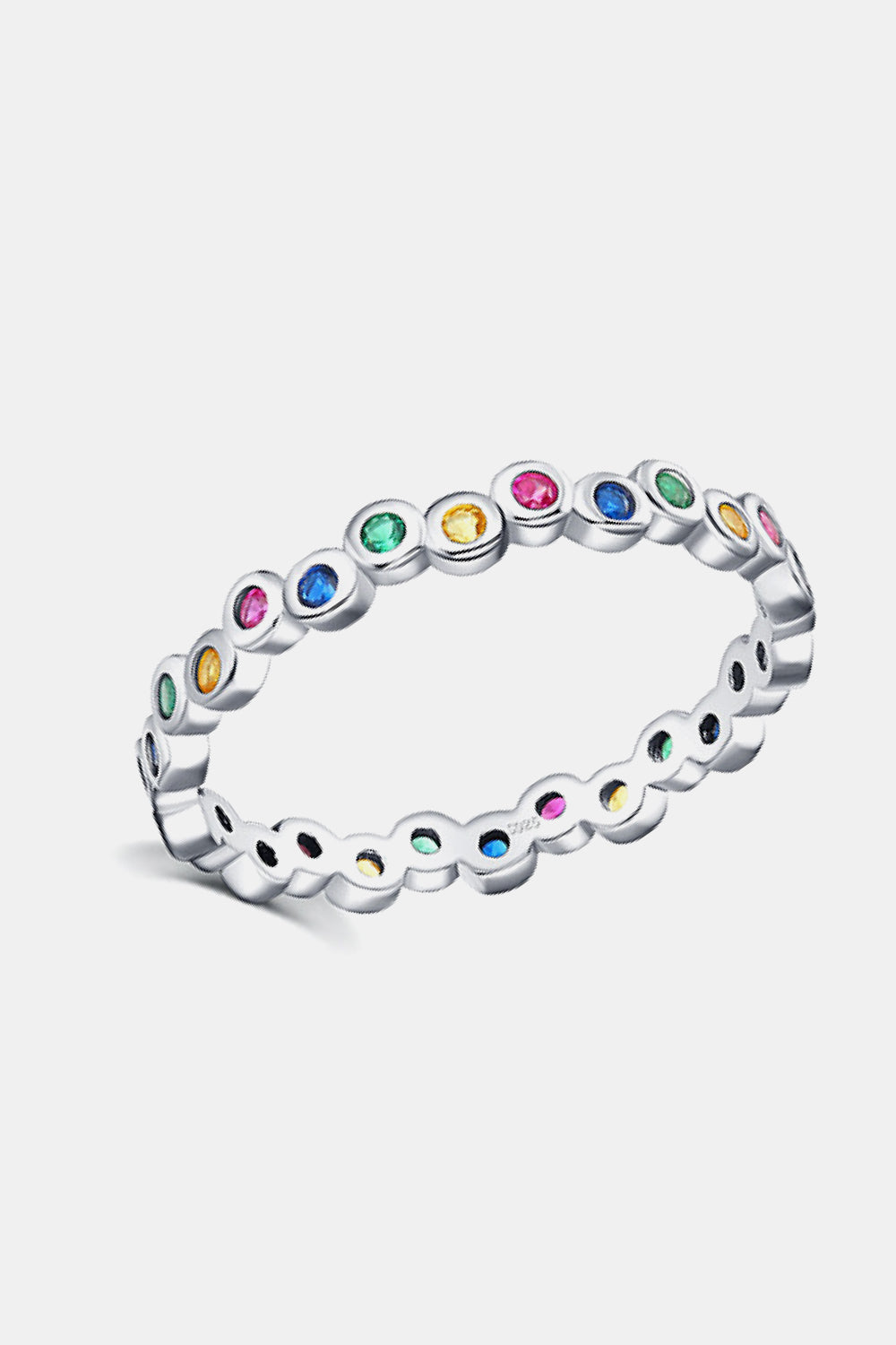925 Sterling Silver Zircon Ring  Rings- Doll Fits