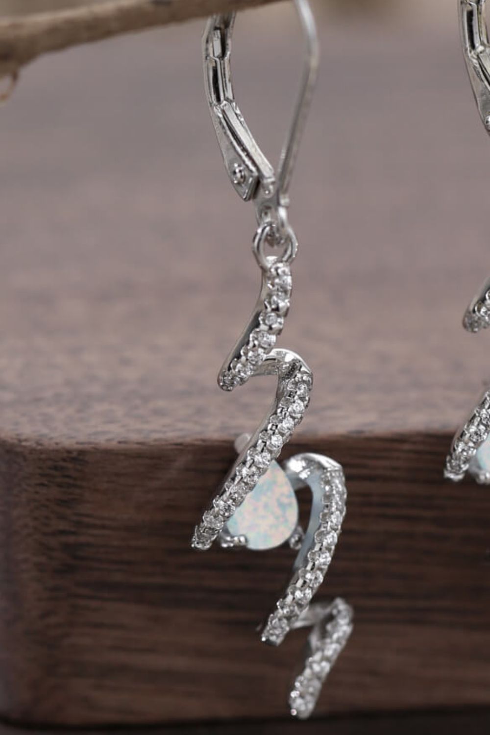 Twisted Opal Drop Earrings  Earrings- Doll Fits