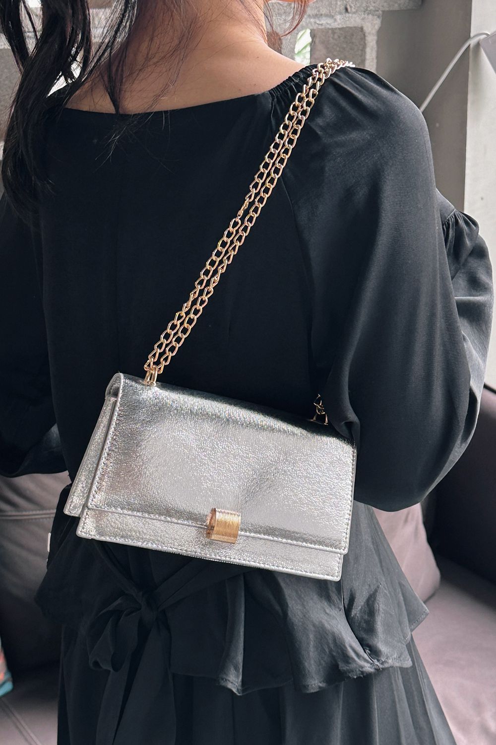 PU Leather Crossbody Bag  - Doll Fits