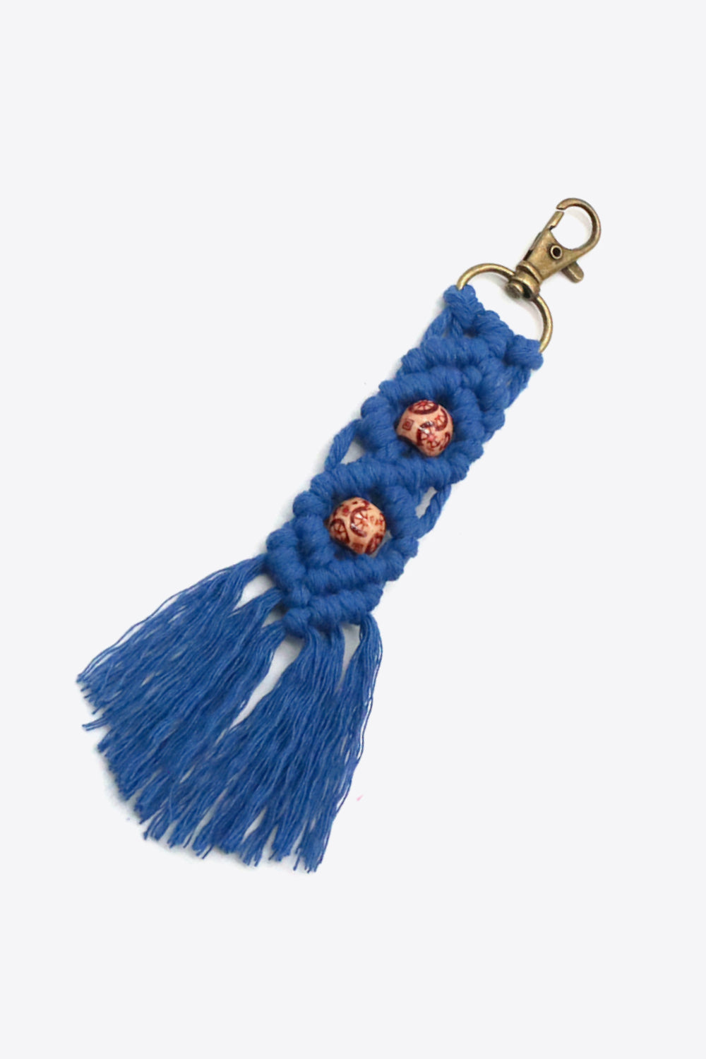 Assorted 4-Pack Handmade Macrame Fringe Keychain  Keychains- Doll Fits