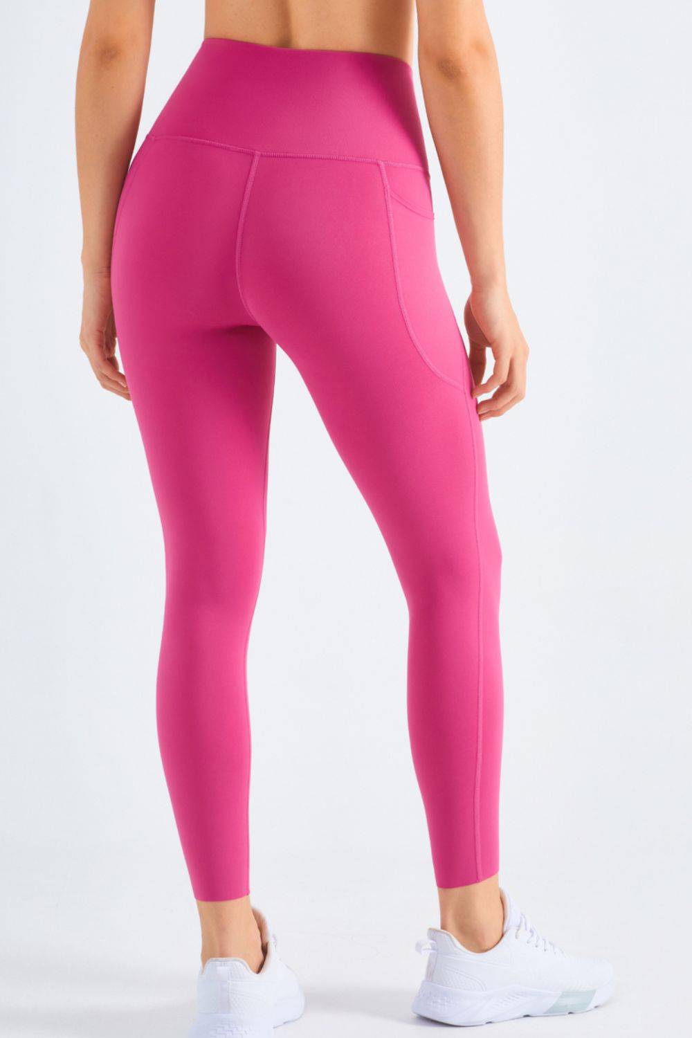 Highly Stretchy Elastic Waistband Pocket Yoga Leggings  Activewear- Doll Fits