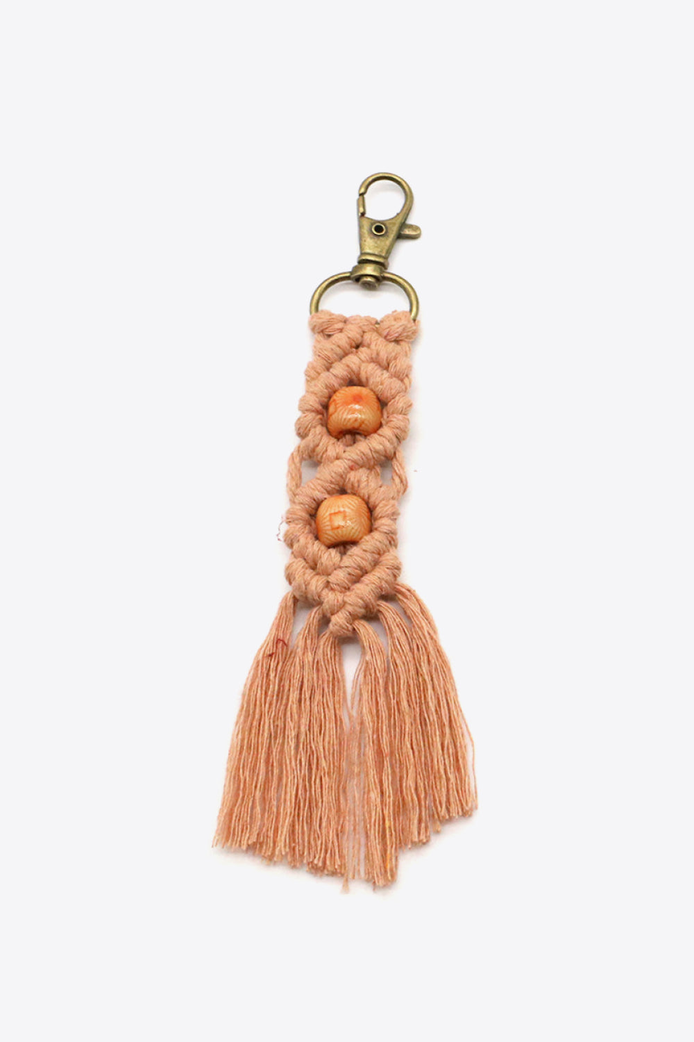 Assorted 4-Pack Handmade Macrame Fringe Keychain  Keychains- Doll Fits