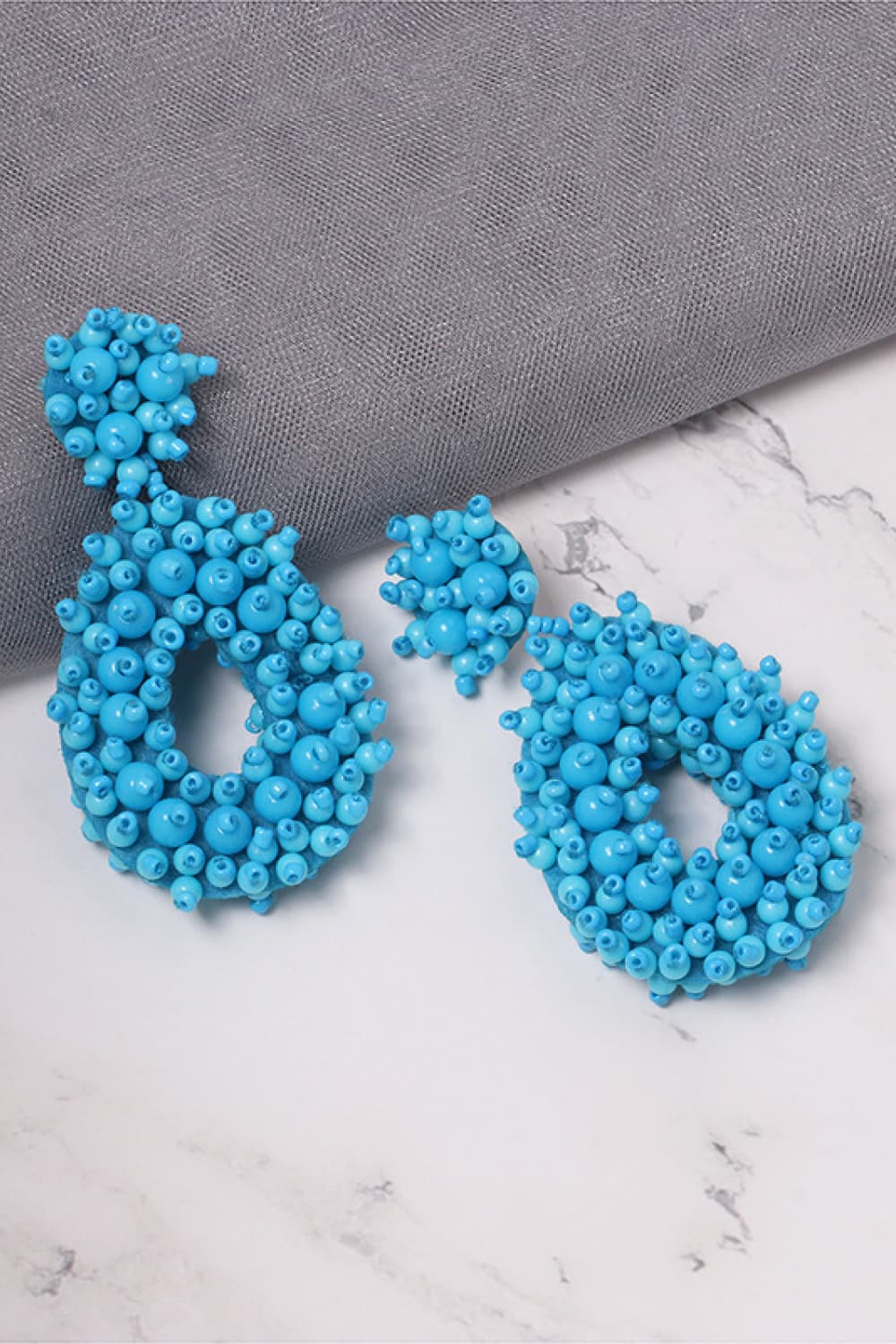 Beaded Dangle Earrings  Earrings- Doll Fits