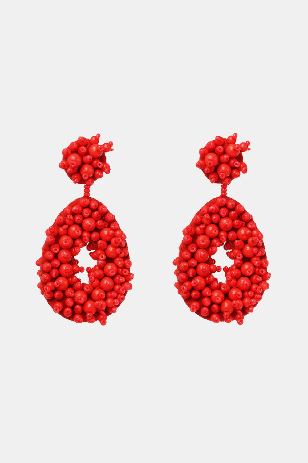 Beaded Dangle Earrings  Earrings- Doll Fits