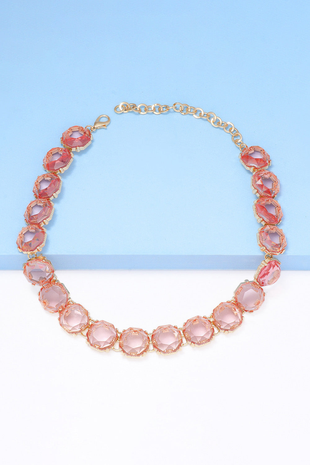 Zinc Alloy Resin Necklace  Necklaces- Doll Fits