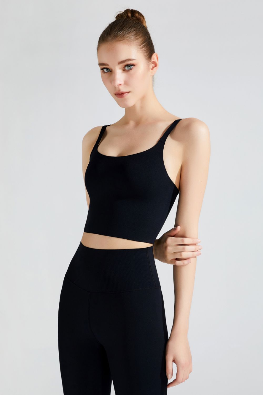 Scoop Neck Sports Bra  - Doll Fits