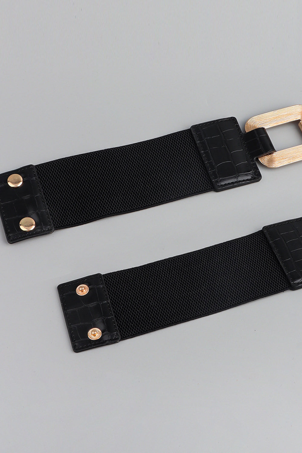 Fashion Geometric Elastic Belt  Belts- Doll Fits