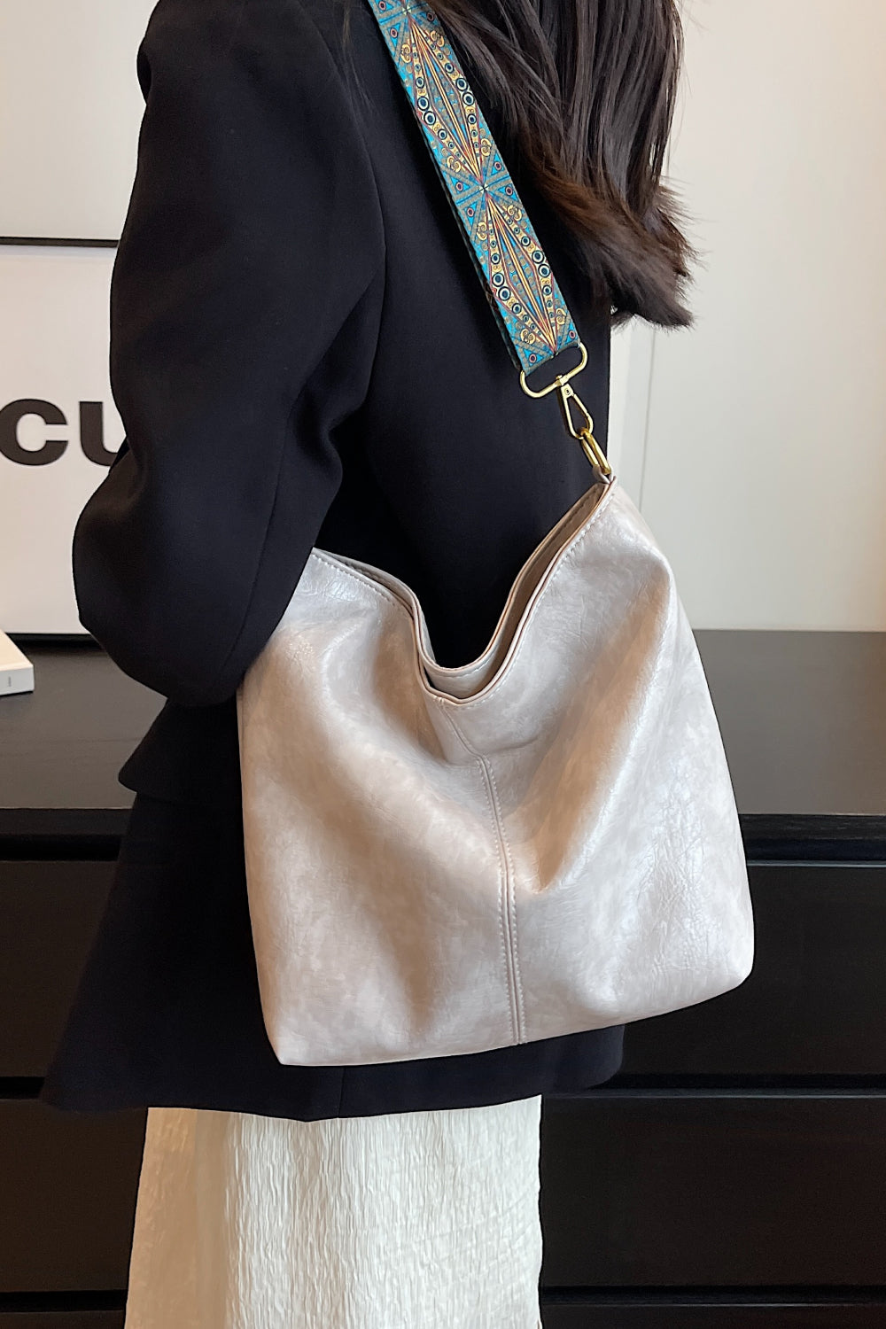 PU Leather Shoulder Bag  Handbags- Doll Fits