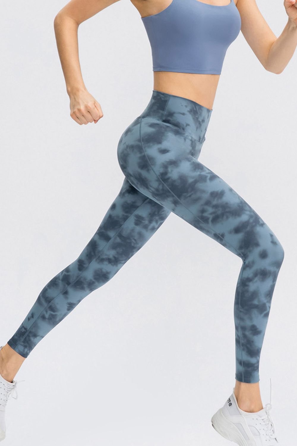 Wide Waistband Slim Fit Long Sports Pants  - Doll Fits