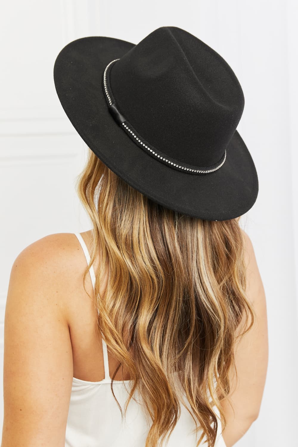 Fame Bring It Back Fedora Hat  Hats- Doll Fits