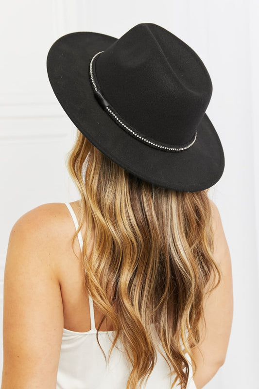 Fame Bring It Back Fedora Hat  Hats- Doll Fits