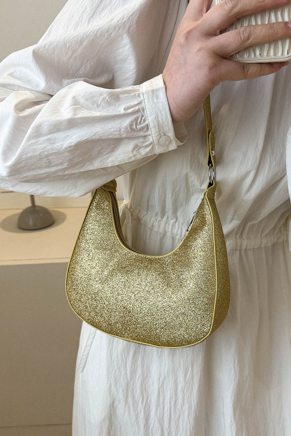 Small Glitter Shoulder Bag  Handbags- Doll Fits