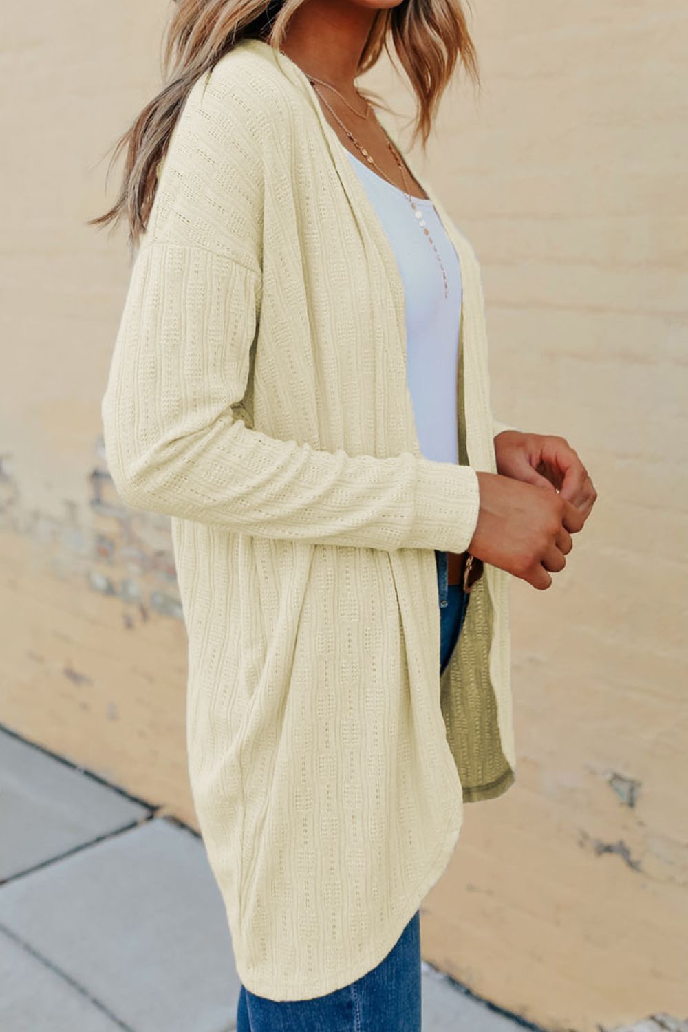 Long Sleeve Cardigan  - Doll Fits