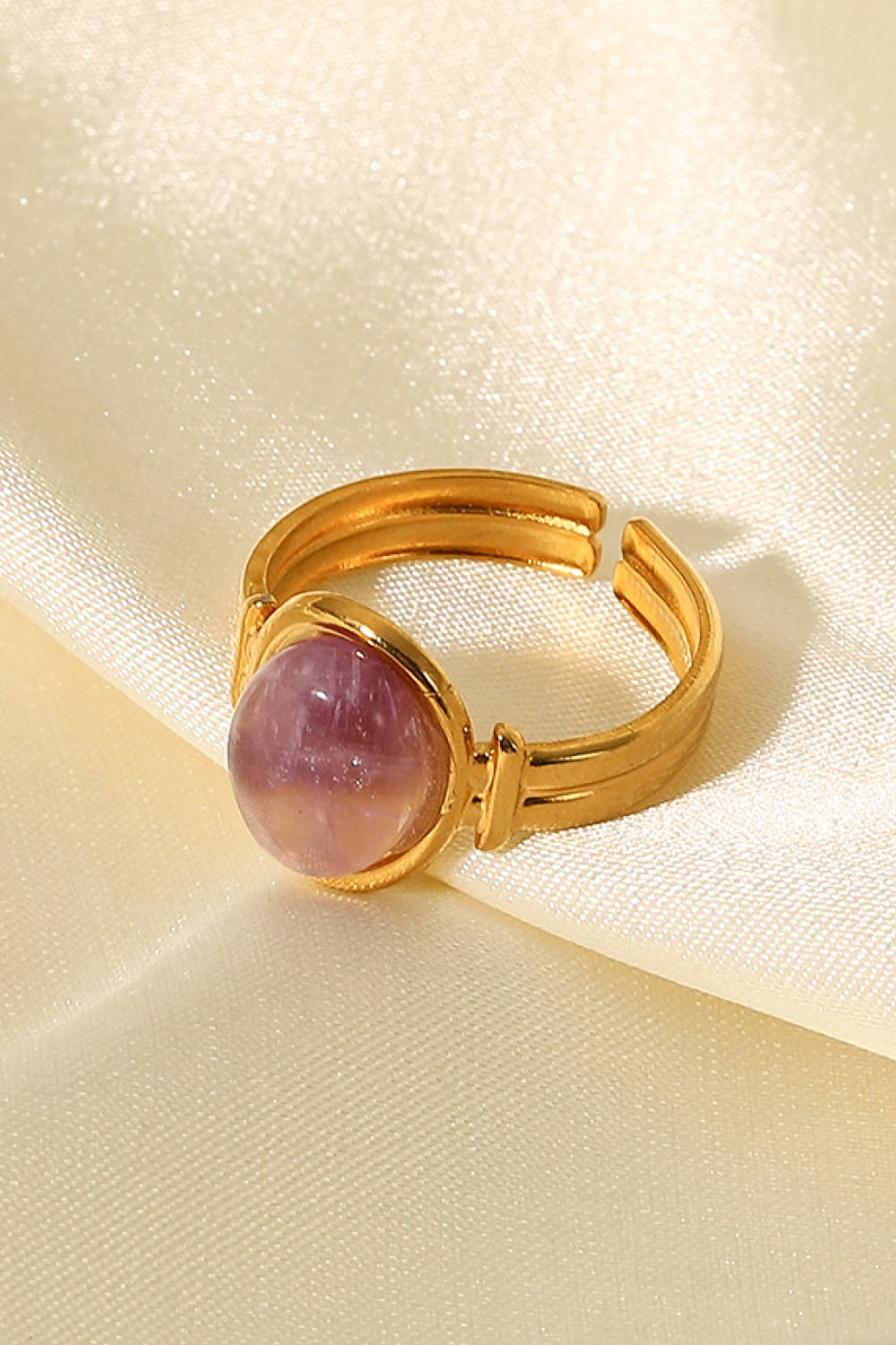 18K Gold Plated Open Ring  Rings- Doll Fits