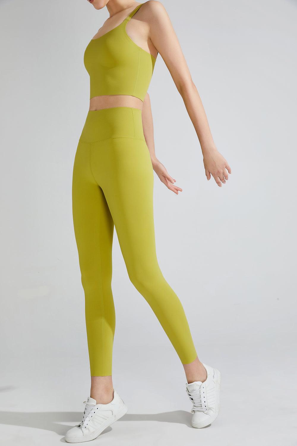 Wide Waistband Sports Leggings  Activewear- Doll Fits