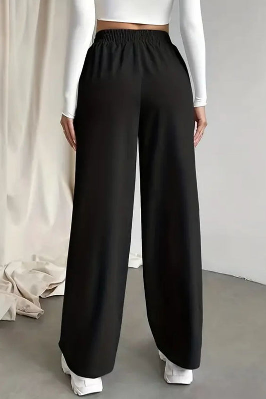 Tied Straight Leg Pants with Pockets  Pants- Doll Fits