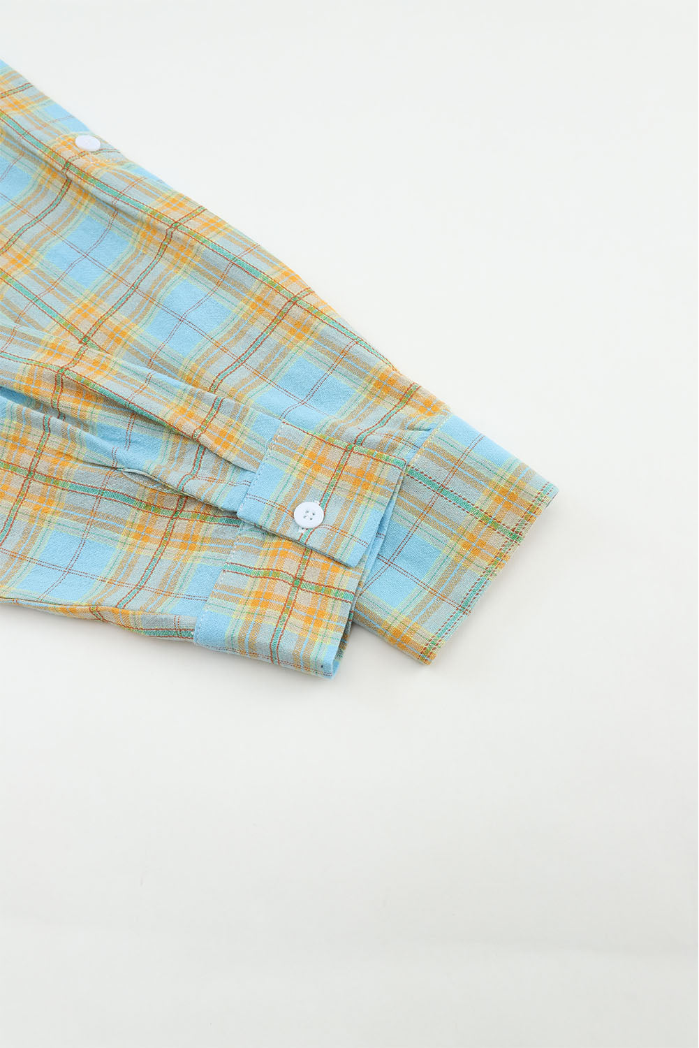 Open Front Buttoned Long Sleeve Shirt with Pocket  Shirts & Tops- Doll Fits