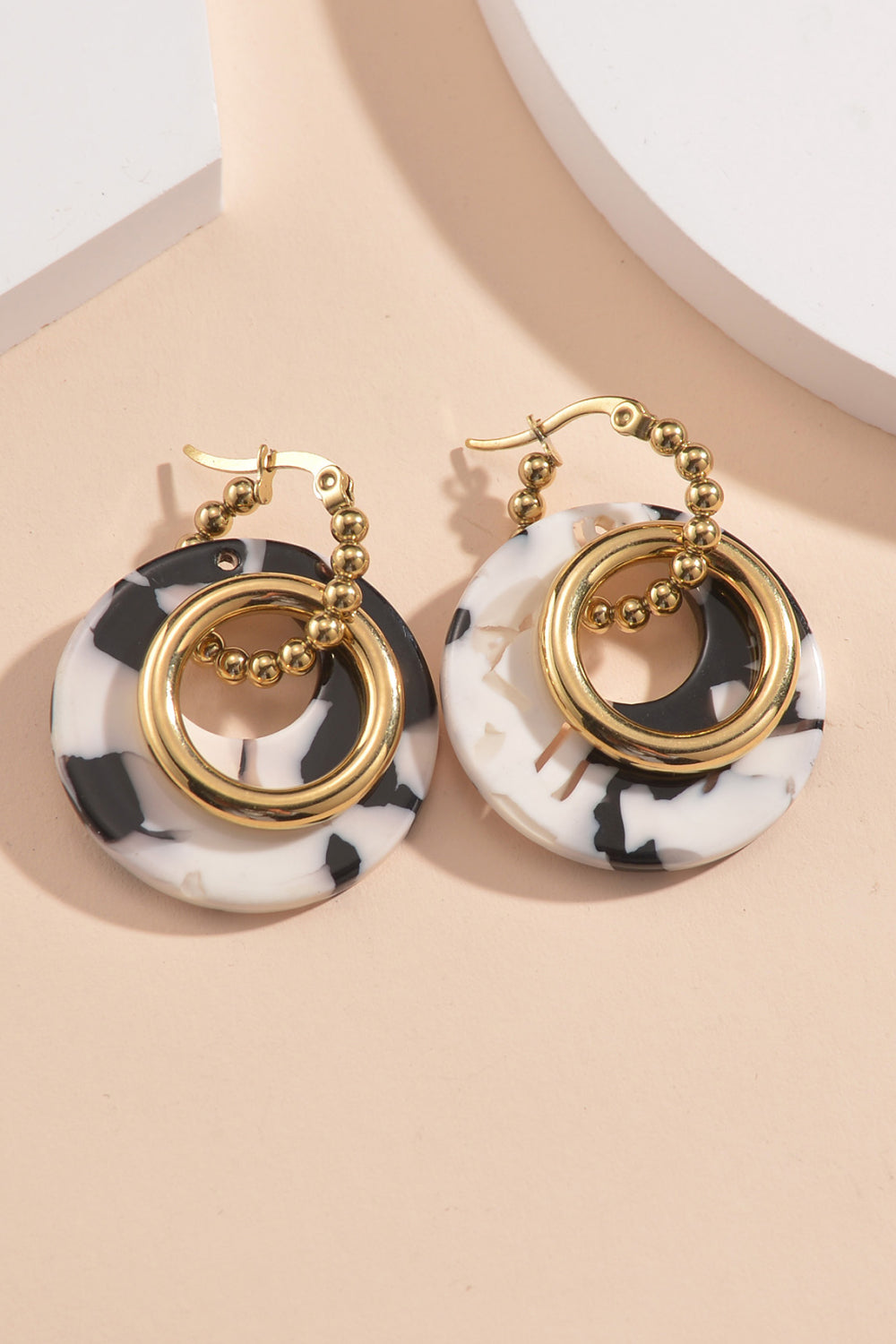 Geometric Stainless Steel Earrings  Earrings- Doll Fits