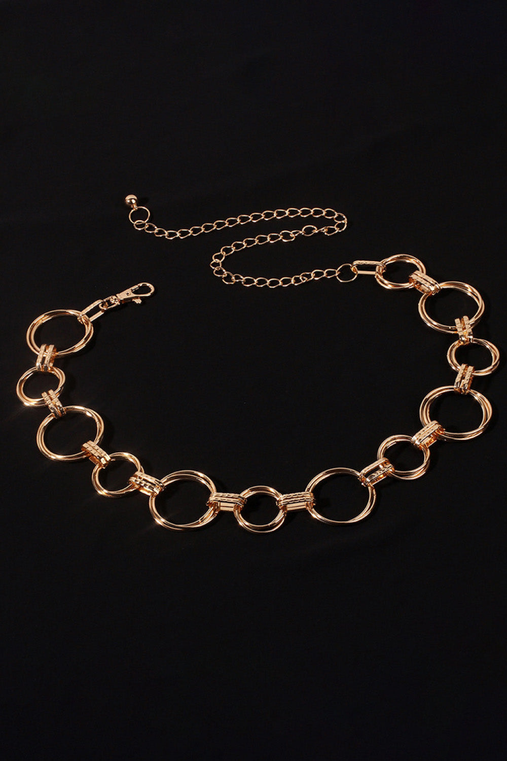 Alloy Chain Circle Shape Belt  - Doll Fits