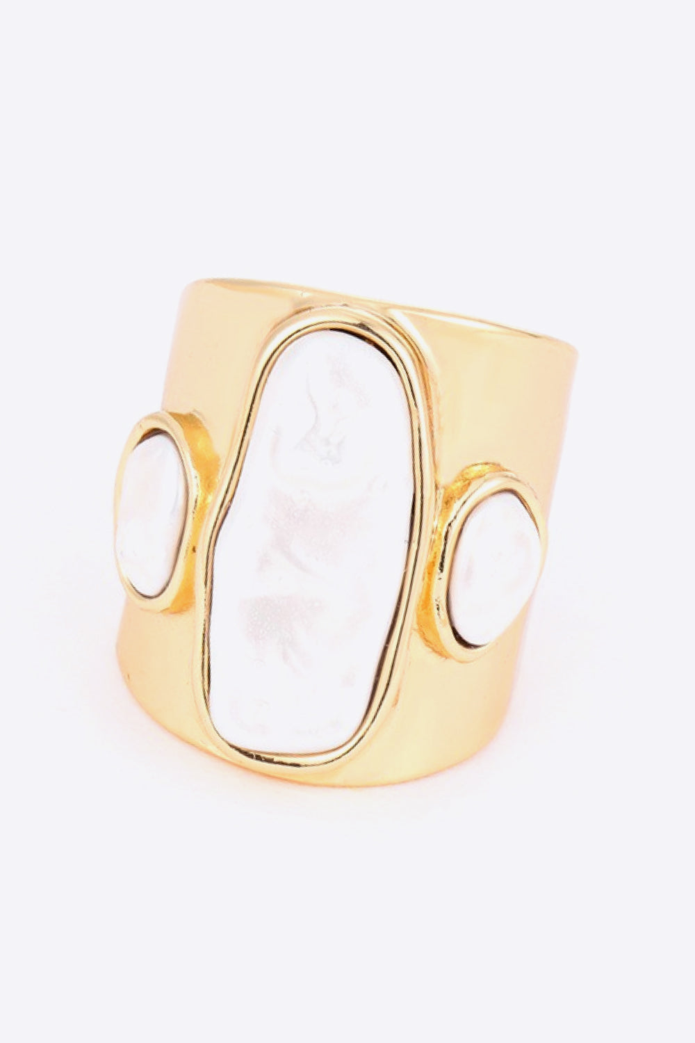 18K Gold-Plated Alloy Ring  Rings- Doll Fits
