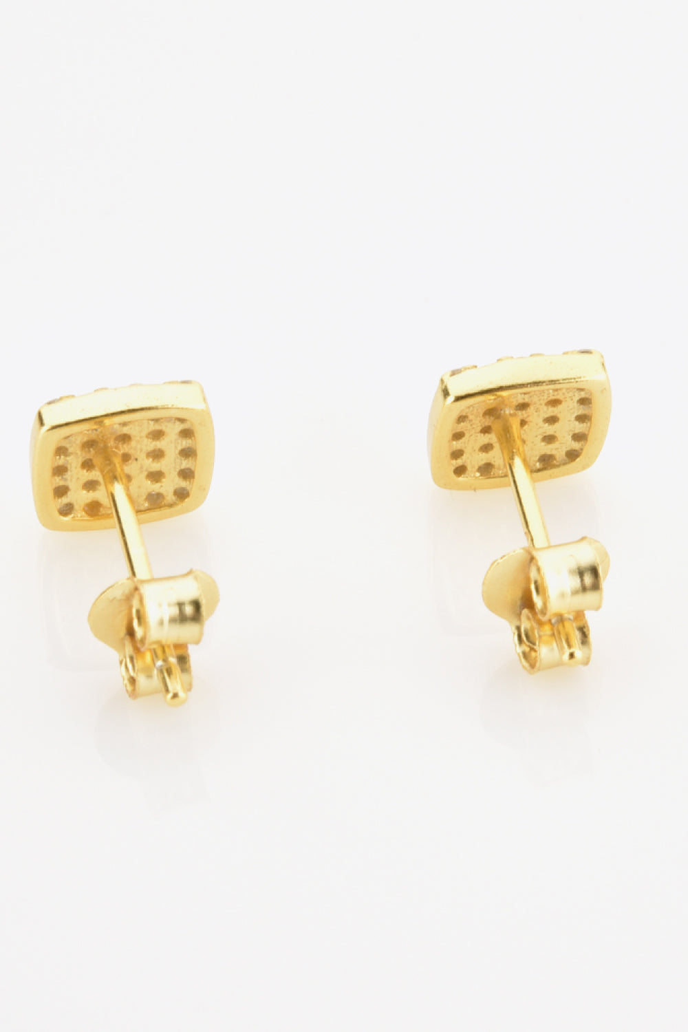 925 Sterling Silver Zircon Stud Earrings  Earrings- Doll Fits