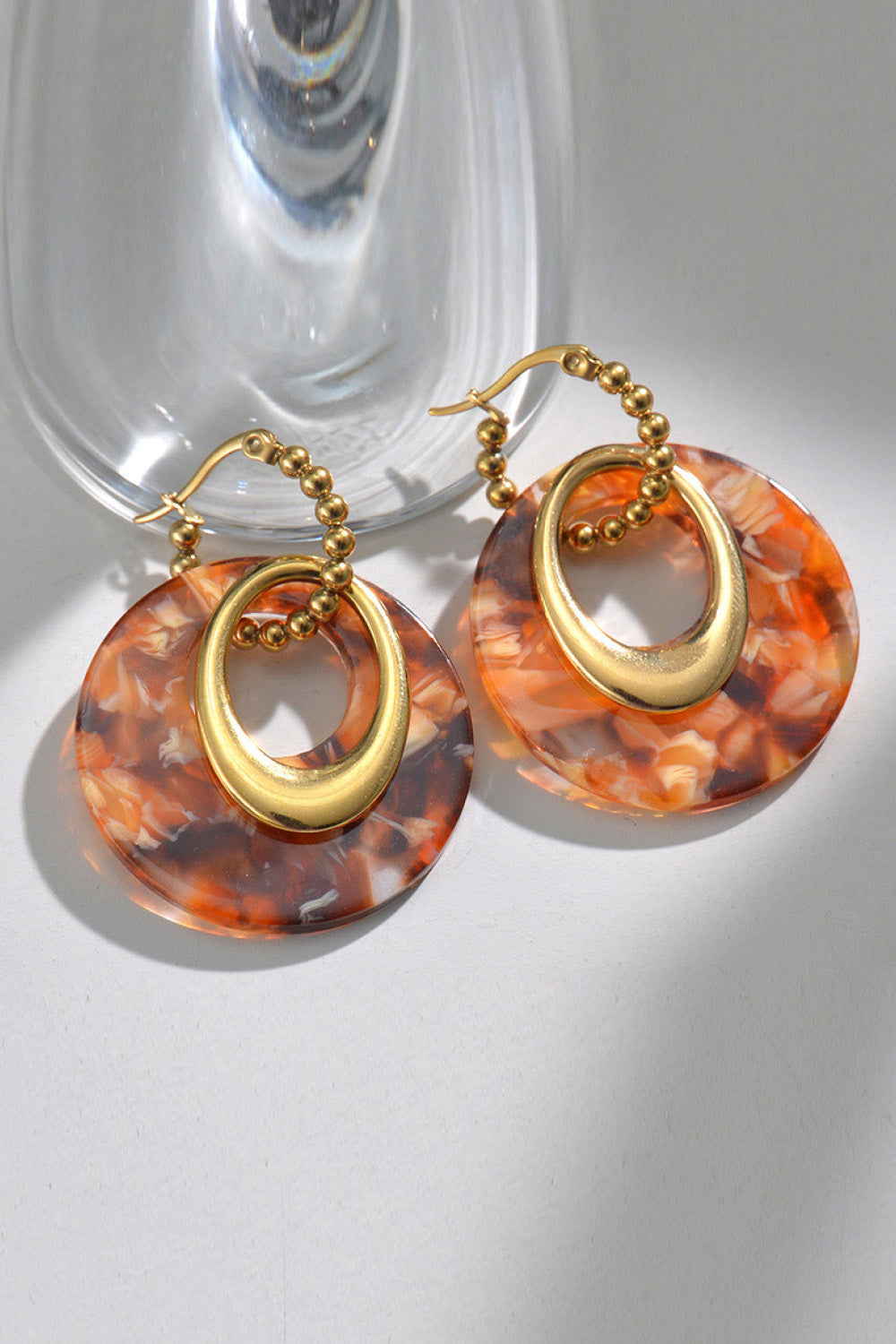 Geometric Stainless Steel Earrings  Earrings- Doll Fits