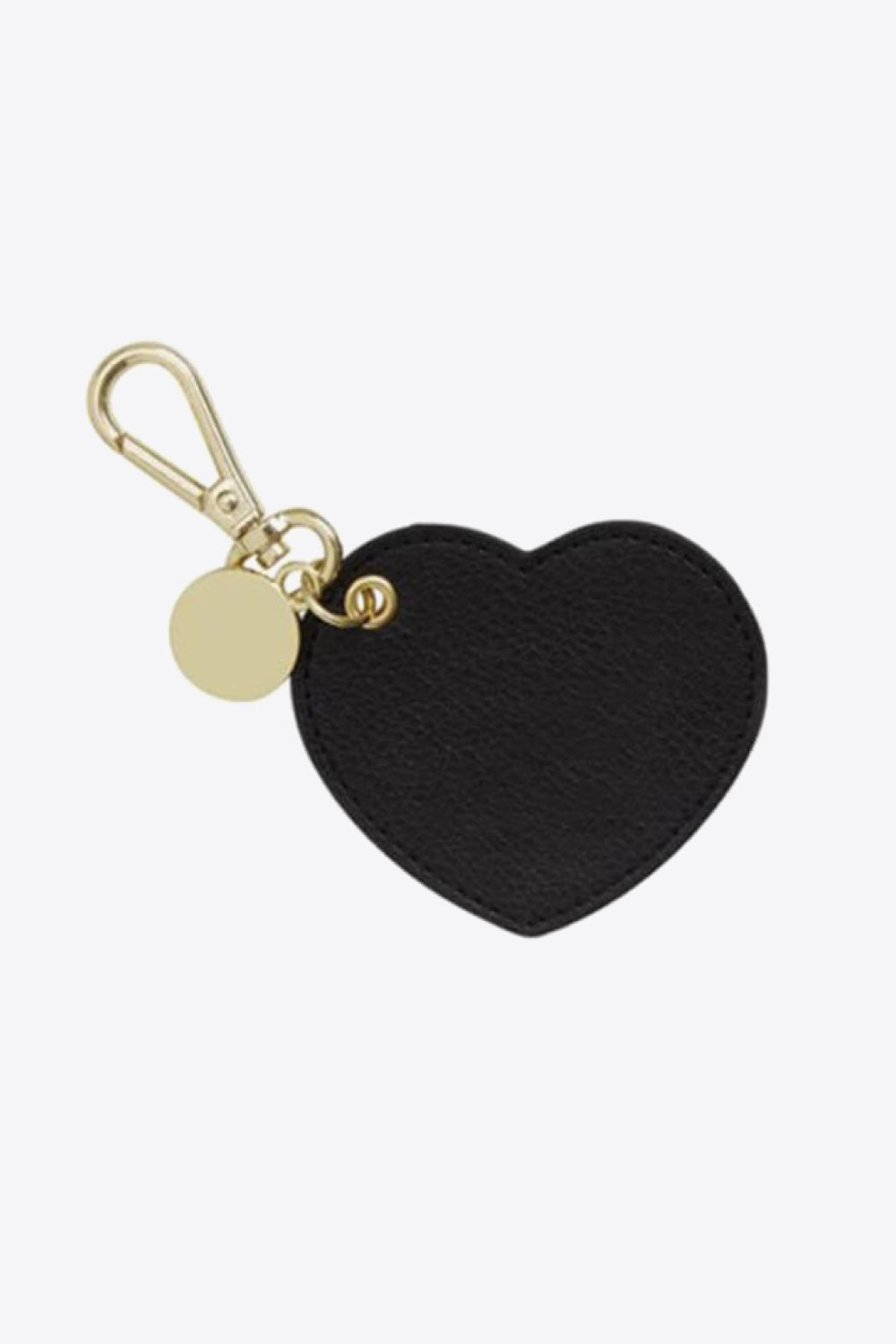 Assorted 4-Pack Heart Shape PU Leather Keychain  Keychains- Doll Fits
