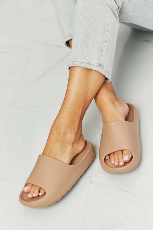 NOOK JOI In My Comfort Zone Slides in Beige  - Doll Fits