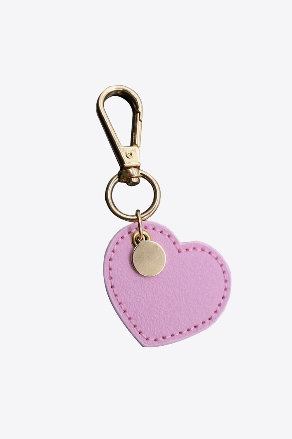Assorted 4-Pack Heart Shape PU Leather Keychain  Keychains- Doll Fits