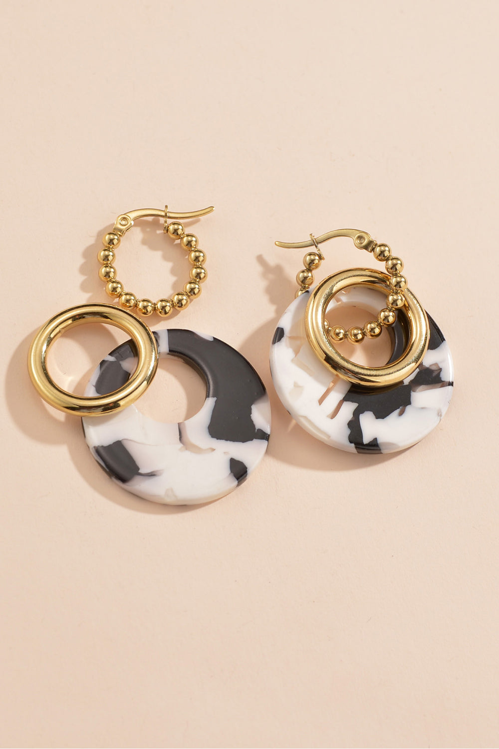 Geometric Stainless Steel Earrings  Earrings- Doll Fits