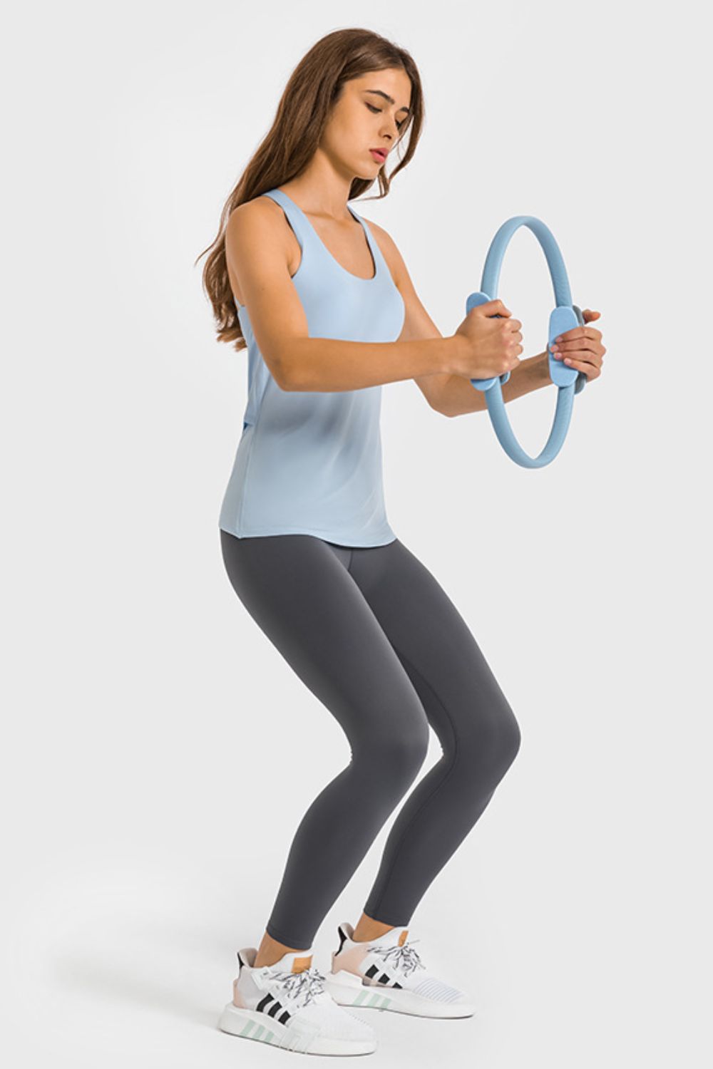 High Waist Ankle-Length Yoga Leggings  Activewear- Doll Fits