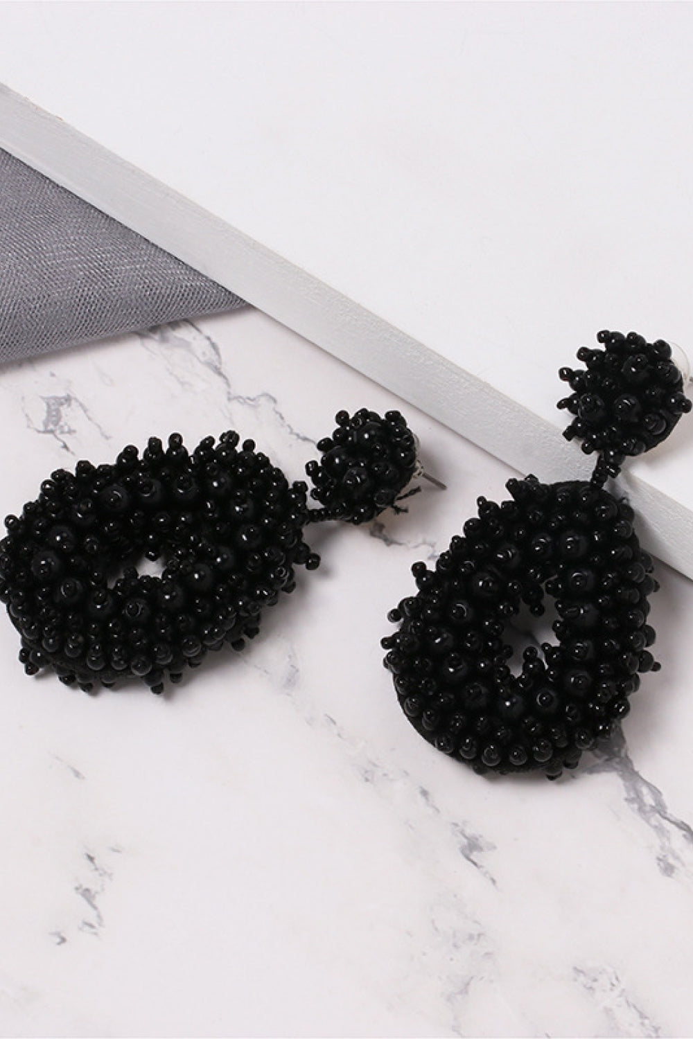 Beaded Dangle Earrings  Earrings- Doll Fits