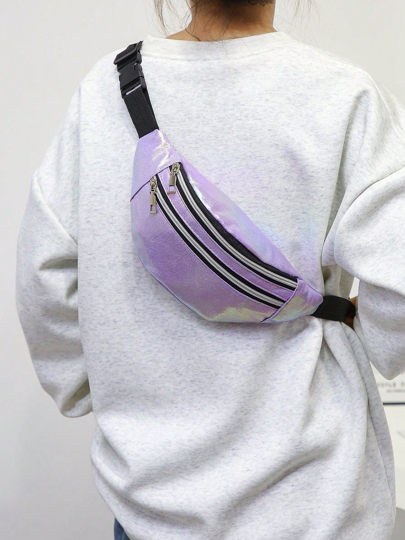 Gradient Polyester Sling Bag  Handbags- Doll Fits