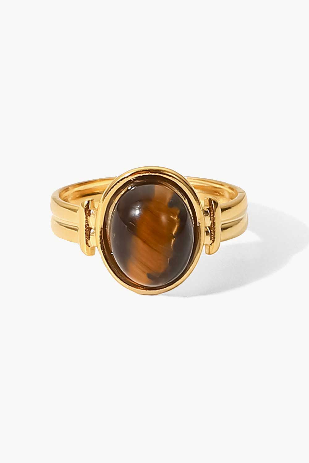 18K Gold Plated Open Ring  Rings- Doll Fits