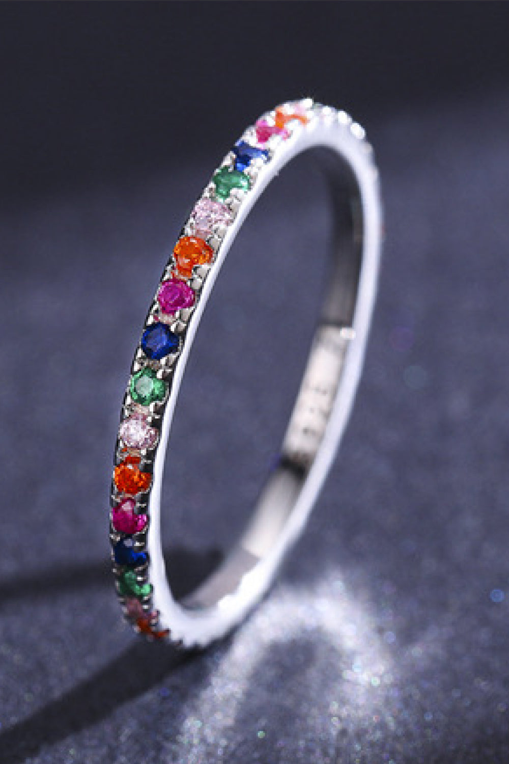 925 Sterling Silver Cubic Zirconia Ring  Rings- Doll Fits