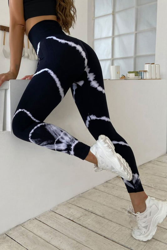 Slim Fit High Waist Long Active Pants  - Doll Fits
