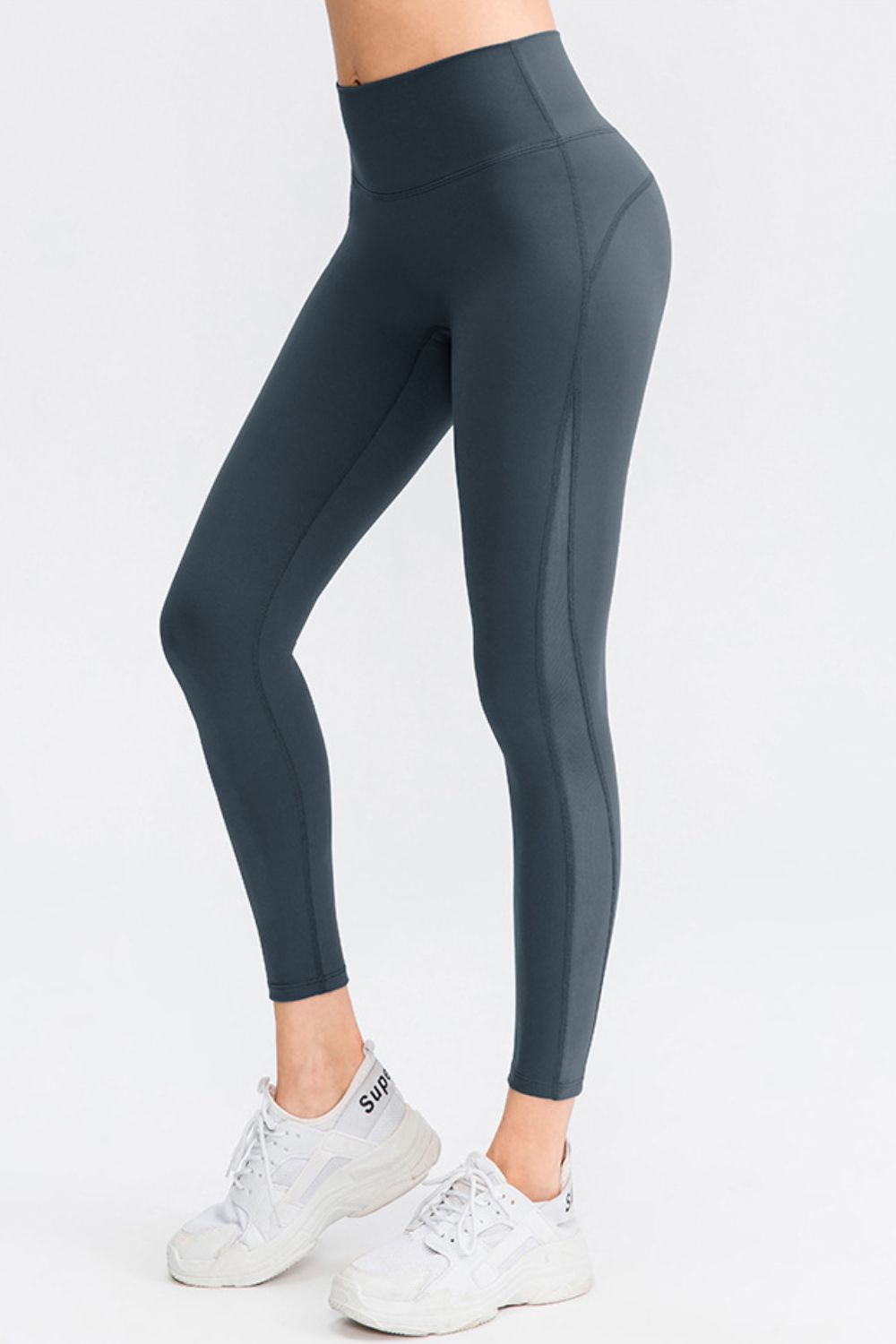 Wide Waistband Slim Fit Long Sports Pants  - Doll Fits