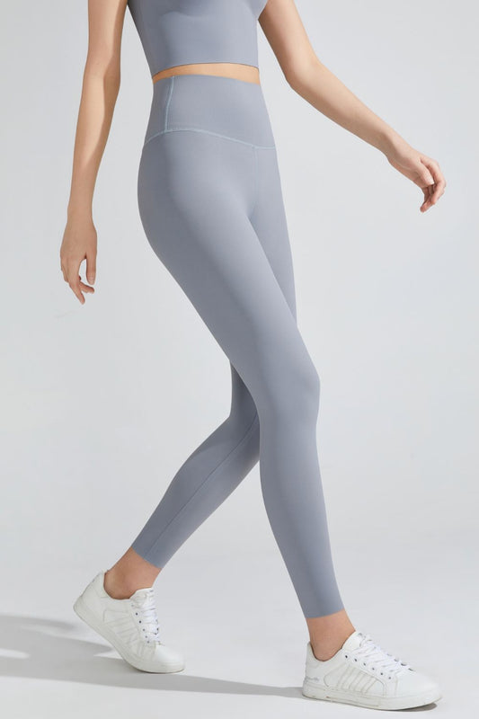 Wide Waistband Sports Leggings  Activewear- Doll Fits